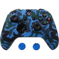 Slowmoose Xbox One X/S Water Protector Controller Skin - Blue Camo
