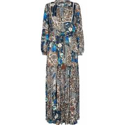 Guess Long paisley print dress, Multicoloured