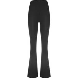 Urban Classics Ladies Ladies High Waist Rib Flared Leggings