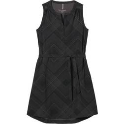 Royal Robbins Spotless Traveler Tank Dress - Black Geo Dot