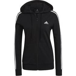 Adidas 3S SJ FZ HD women's sweatshirt, White