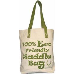 Moorland Rider Horsey Girl Shopper Bag (38cm x 40cm x 10cm) (Green)