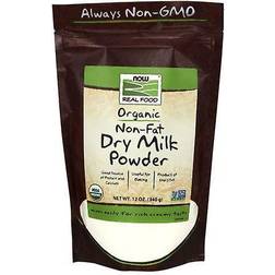 Now Foods Organic Non-Fat Dry Milk Powder 12 Oz