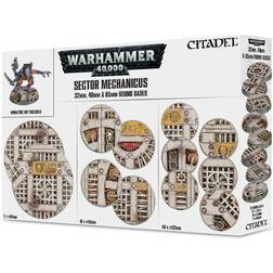 Games Workshop 99120199055" Sector Mechanicus: Industrial Bases Plastic Kit, Black