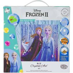Elsa, Anna & Olaf 30x30cm Disney Crystal Art Kit