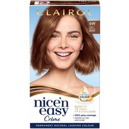 Clairol Nice’n Easy Crème 6W Light Mocha Brown