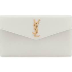 Saint Laurent Uptown Clutch - White