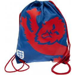 England FA Lion Drawstring Bag (One Size) (Blue/Red)