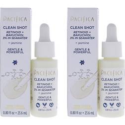 Pacifica Clean Shot Retinoid and Bakuchiol 3 Percent In Seawater For Unisex Serum