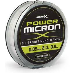 Matrix Fishing Power Micron X Monofilament 100m Clear 100m