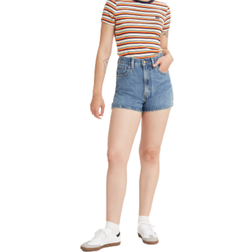 Levi's Mom Shorts with High Waist - Blue