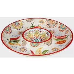 Certified International Sweet & Spicy Serving Dish 34.29cm