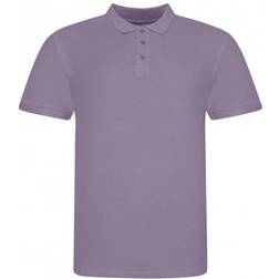 AWDis Pique Short Sleeve Polo Shirt - Purple
