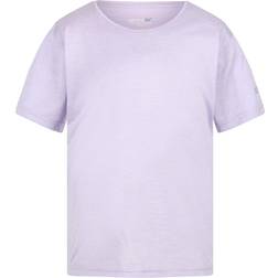 Regatta Kid's Fingal Edition Marl T-shirt - Pastel Lilac (RKT134_J8S)