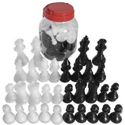 Brybelly GGAM-103 Chess Pieces Bucket 6 x 6 x 6 in