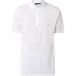 Dolce & Gabbana and Rubber Plate Polo Shirt