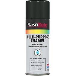 Plasti-Kote Multi Purpose Enamel Spray Paint Gloss Grey 400ml