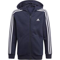 Adidas 3 Stripes Full Zip Hoodie Men