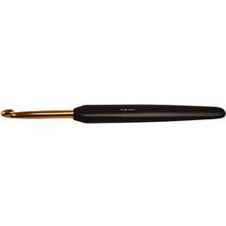 Knitpro KP30884 9 mm Aluminium Crochet Hook, Gold