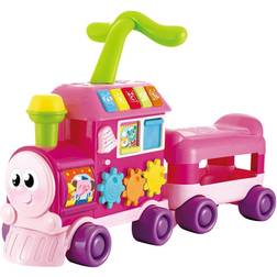 Winfun Walker Ride-On Learner Train Pink