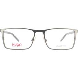 Hugo Boss by HG 1056 R80 Semi Matte Dark Ruthenium Men Grey Metal One Size