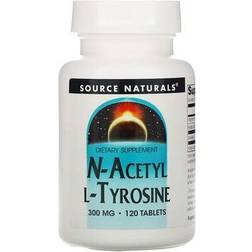 Source Naturals N-Acetyl L-Tyrosine 300 mg 120 Tablets