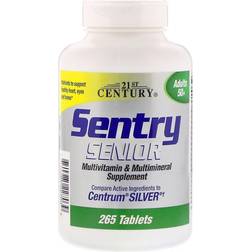 21st Century Sentry Senior Multivitamin & Multimineral Supplement Adults 50 265 Tablets