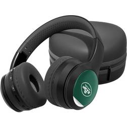 Strategic Printing New York Jets Stripe Design Wireless Bluetooth Headphones With Case