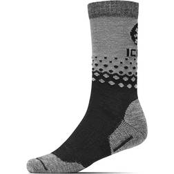 Icebug Warm Wool Sock Black/Grey 43-45