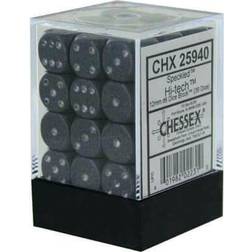 Chessex D6 Dice Speckled 12mm (36 Dice) Hi Tech