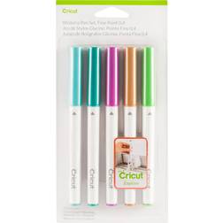 Cricut 2003976 Fine Point Pen Set, Wisteria (5 ct)