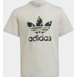 Adidas Kid's Original Camo Graphic T-shirts - Orbit Grey (HC4533)