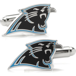 Cufflinks Inc Carolina Panthers Cufflinks - Silver/Black/Blue