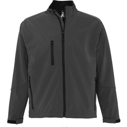 Sol's Relax Soft Shell Jacket - Charcoal Grey