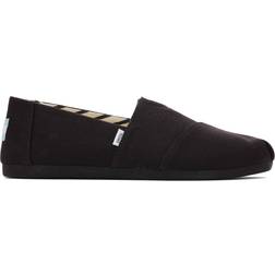 Toms Alpargata W - Black/Black Wide