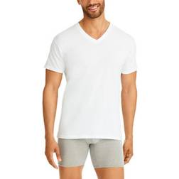 Hanes Men Classic V-Neck T-Shirt (6-Pack)