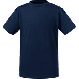 Russell Athletic Kids/Childrens Pure Organic T-Shirt (13-14 Years) (French Navy)