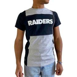 Refried Apparel Men's Heathered Gray Las Vegas Raiders Split T-shirt