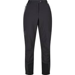 Regatta Womens/Ladies Mountain III Walking Trousers (Ash/Black)