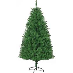 Homcom Artificial Green with Warm Light Christmas Tree 381cm