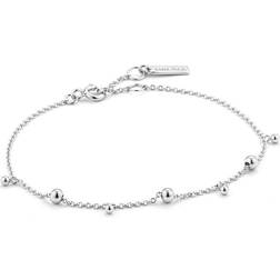 Ania Haie Modern Drop Balls Bracelet - Silver