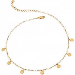 Hot Diamonds Lunar Choker - Gold