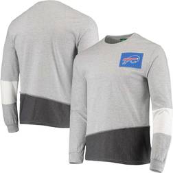 Refried Apparel Men's Gray Buffalo Bills Angle Long Sleeve T-shirt