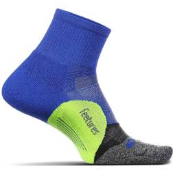 Feetures Elite Ultra Light Quarter Athletic Running Socks for Men and Women