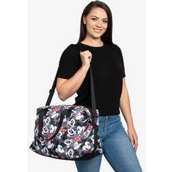 Disney Mickey and Minnie Mouse Weekender Duffel Bag All-Over Print Travel Carry-on
