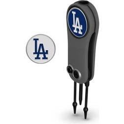 Team Effort Los Angeles Dodgers Switchblade Repair Tool & Two Ball Markers