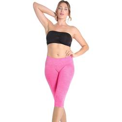 MeMoi High-Waisted Tummy Control Shaping Capri Leggings backorder