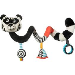 Manhattan Toy Company Wimmer-Ferguson Tiger Spiral Crib and Travel with Rattle, Discovery Mirror and Teethers