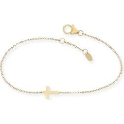 Saks Fifth Avenue Cross Bracelet Set in 14k