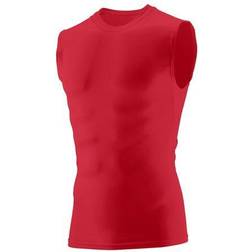 High Five Augusta Sleeveless Compression T-Shirt-red-2xl